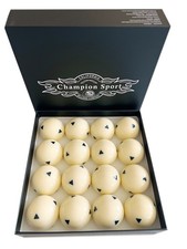 Champion 2-1/4" Billiard Arcos Training Pool Cue Ball with Black Triangles