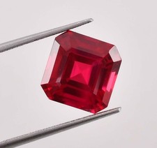 AAA Flawless 9 x 9 MM Natural Red Painite Loose Gemstone GIT Certified 