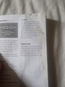 Super Puzzle Fighter 2 Turbo, Sega Saturn PAL. Manual Included. PLZ Read Descrip