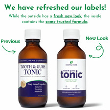  2-Pack Tooth  Gums Tonic Antimicrobial Mouthwash 12oz Fresh Mint