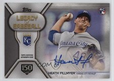 2019 Topps Legacy of Baseball Series 2 150th Anniversary Heath Fillmyer Auto 0d8