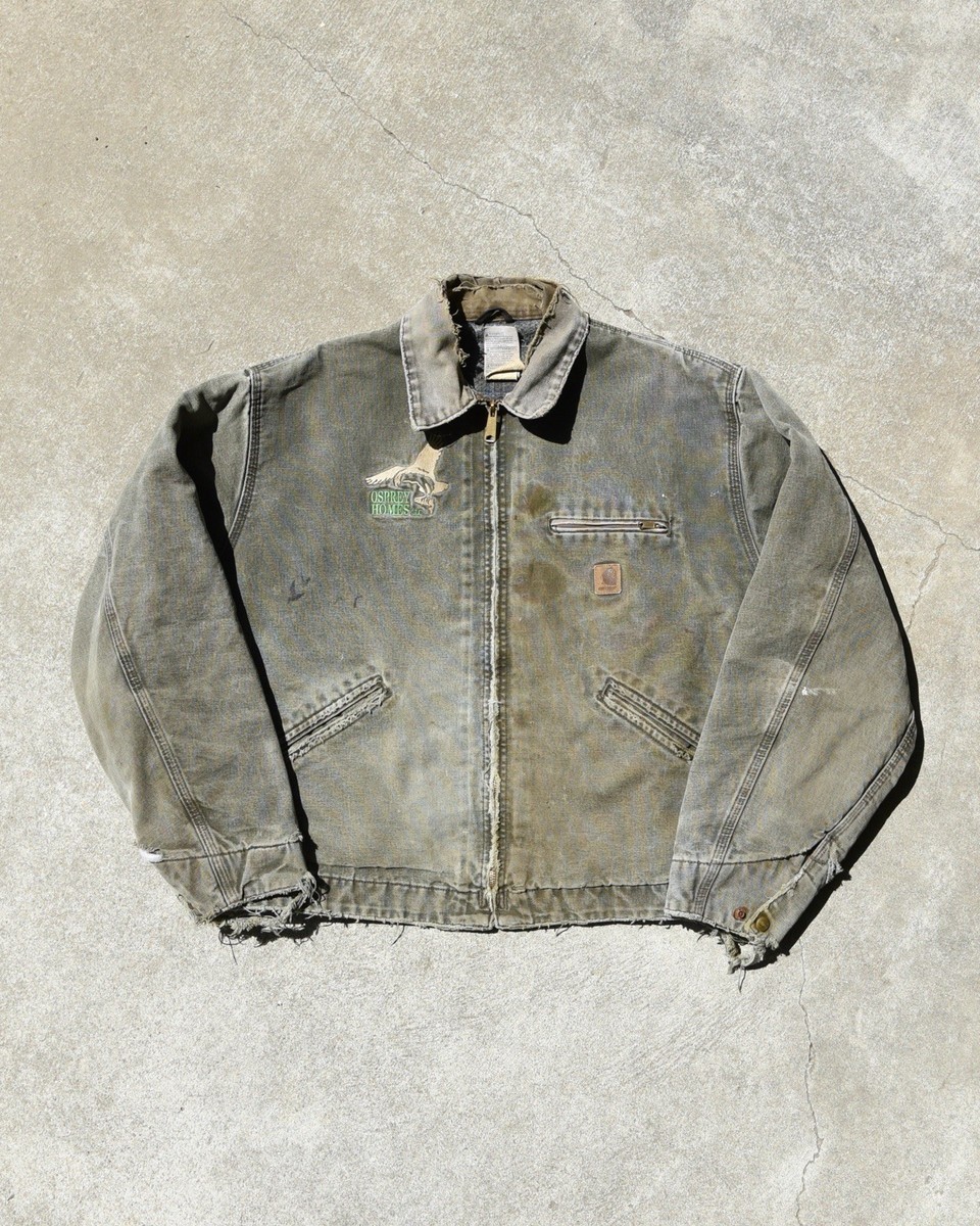 Vintage Carhartt Detroit J97 Mos Green Moss Size XL | eBay