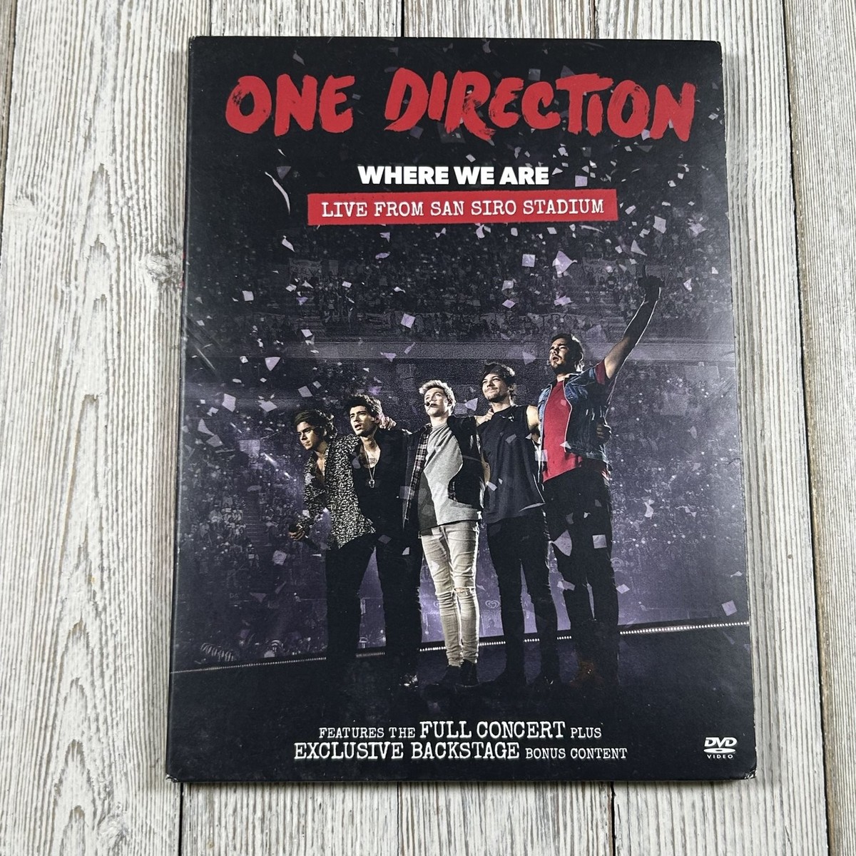 One Direction Where We Are Live From San Siro Stadium DVD 2014