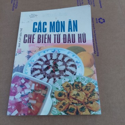 Cac Mon An Che Bien Tu Dau Hu Cam Van Vietnamese Book Sach Viet Nam Tofu Cookboo