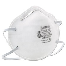 3M 8200 N95 Particle Respirator Mask - Standard Size (20/BX) New