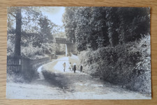 Vintage Postcard  Denne Road Horsham - Posted 1905 - Real Photo