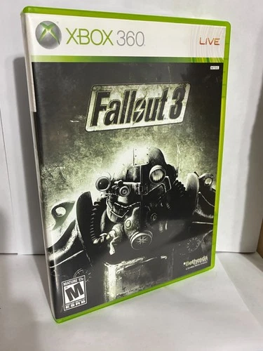 Fallout 3 (Microsoft Xbox 360, 2008) With DLC Disk