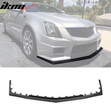 Fit 08-15 Cadillac Cts V Sedan H Style Front Bumper Lip Spoiler Valance Guard Pu Fit 08-15 Cadillac Cts V Sedan H Style Front Bumper Lip Spoiler Valance Guard Pu