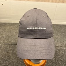 Under Armour Small Logo Cap Womens Gray Adjustable Athletic Hat