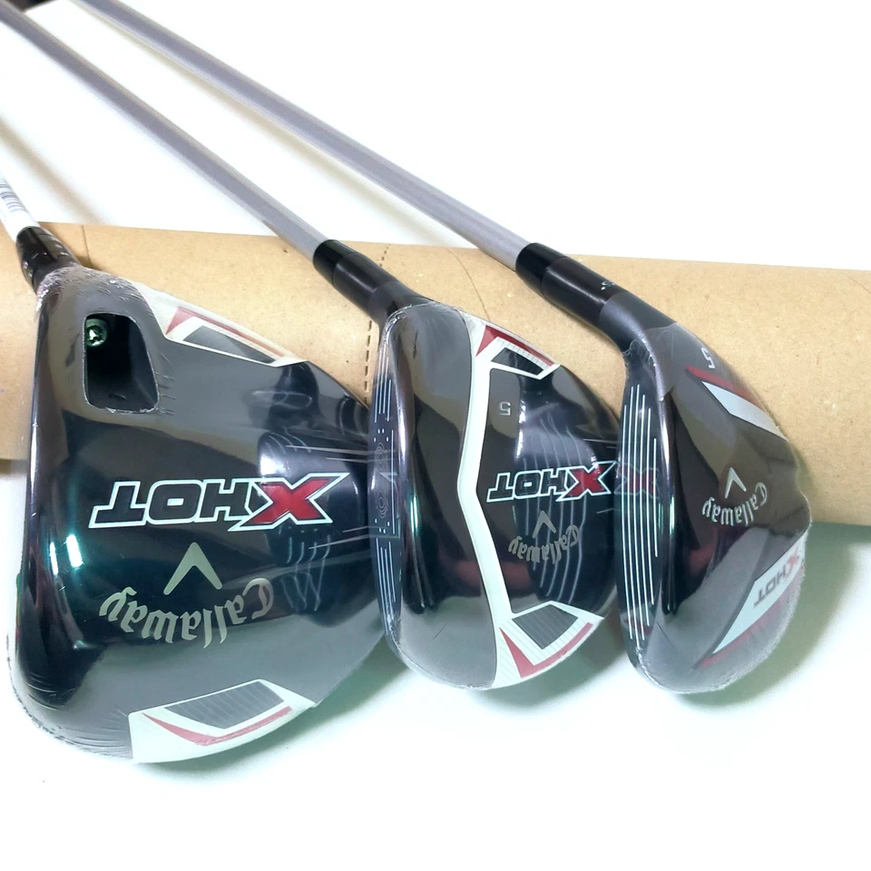 Callaway X‑Hot Full Set 11‑Pc RH Carbon Flex R Dr, Hybrid, Irons, Putter No Bag - Image 3 of 4