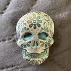 2 oz. 999 Fine Silver Sugar Skull - Day of the Dead