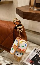 Mini Inspired Handbag Keychain Trendy Purse Charm Monogram Bag Pendant