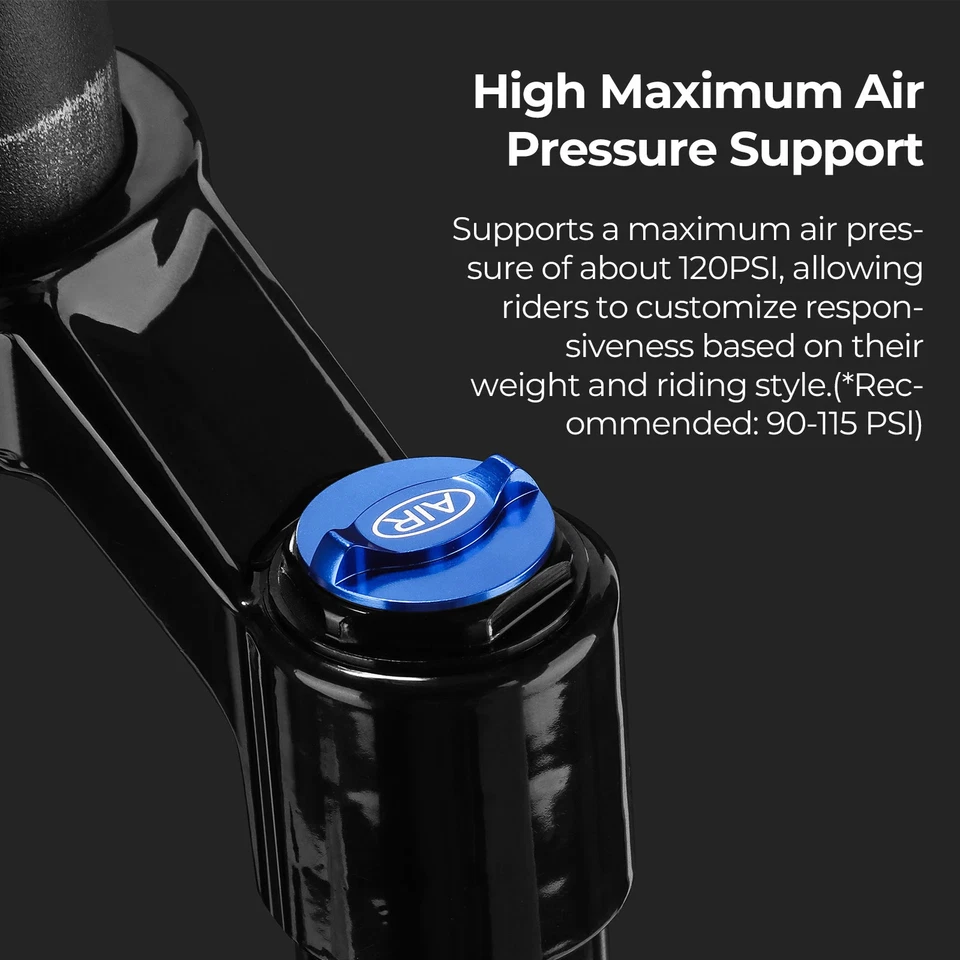 27.5 29Inch MTB Air Oil Suspension Forks Boost 15x110mm Thru Axle Front Fork - Image 4 of 4