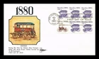 FIRST DAY COVER OMNIBUS 1880S SURREY 1890S USA 1C 18C GILL CRAFT COMBO