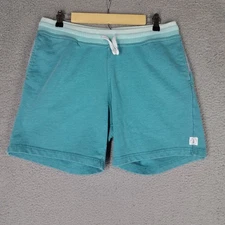 Chubbies Sweat Shorts Adult Large Teal Casual Comfort Lounge Sweatshorts Pull On
