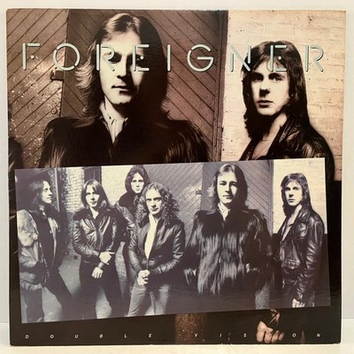 FOREIGNER - Double Vision (1978) - 12'' Vinyl Record LP - VG+