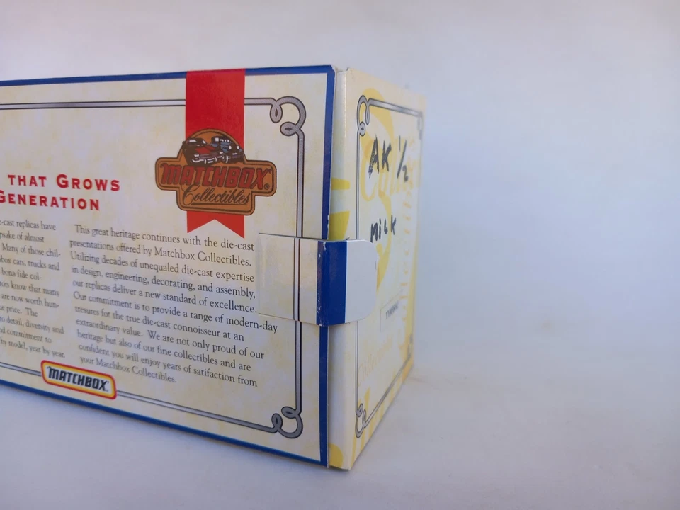 1/43 O scale matchbox truck pickup YYM38042 1941 Chevrolet AK Kent's dairy - Image 4 of 4