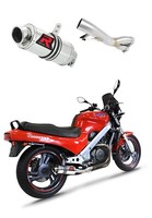 Ntv 650 Revere 1988 - 1997 Auspuff SchalldäMpfer GP1 Dominator
