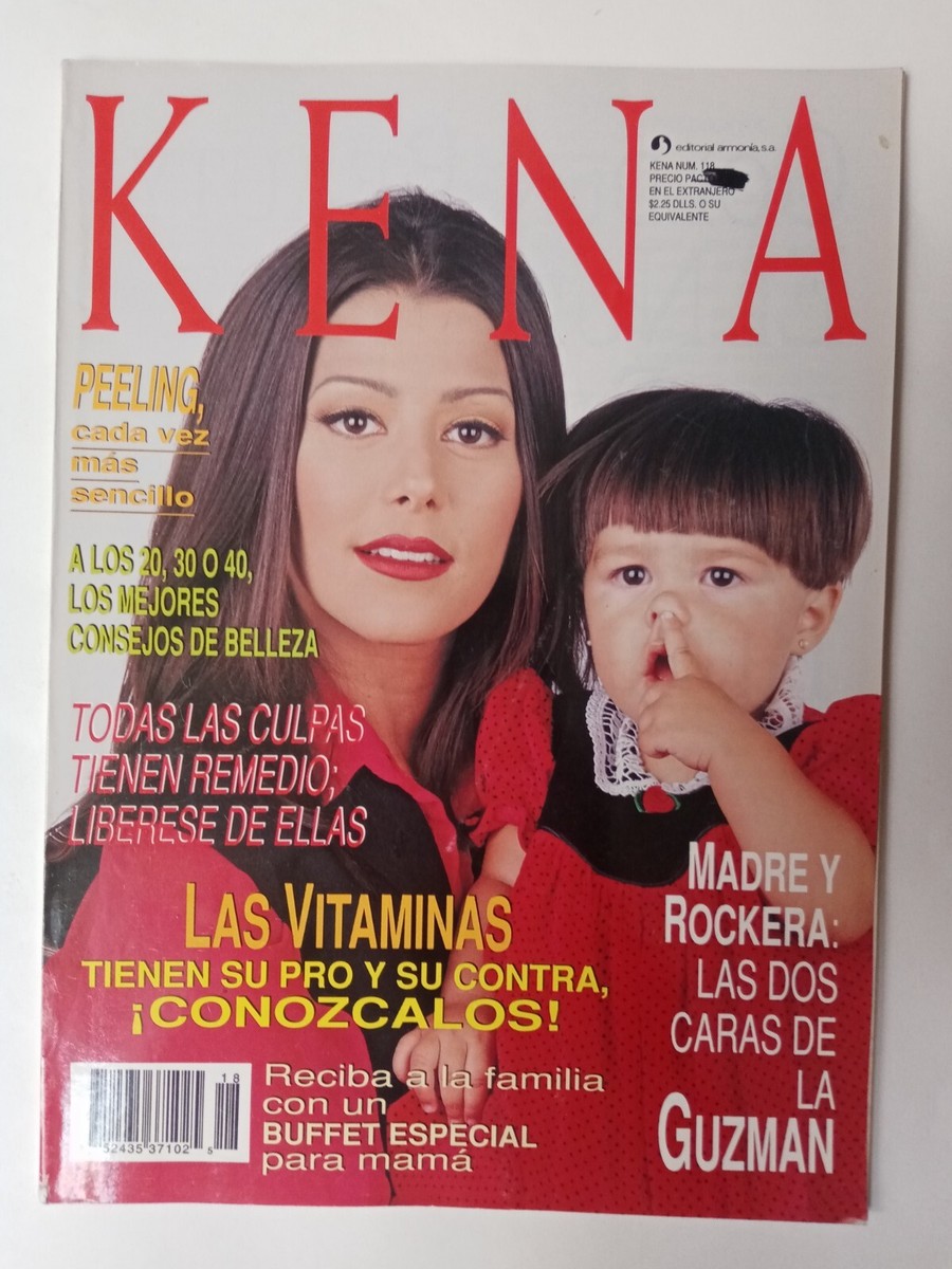 ALEJANDRA GUZMAN KENA MEXICAN MAGAZINE MEXICO SPANISH APRIL 1993