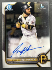 2022 Bowman Chrome 1st - Jack Herman #CPA-JH Pittsburgh Pirates - AUTO