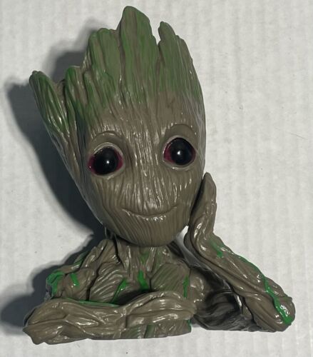 Baby Groot Planter Árbol Figura Hombre Flor Maceta Guardianes de la Galaxia - Imagen 1 de 4