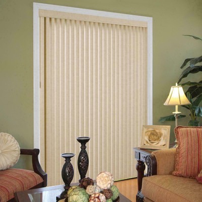 Vertical Blinds 78 X 84 Textured Khaki Windows Or Patio Doors Privacy Blackout Vertical Blinds 78 X 84 Textured Khaki, Room Darkening Vertical Blinds For Sliding Glass Doors
