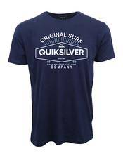 QUIKSILVER MENS ORIGINAL SURF COMPANY ESTABLISHED TEE