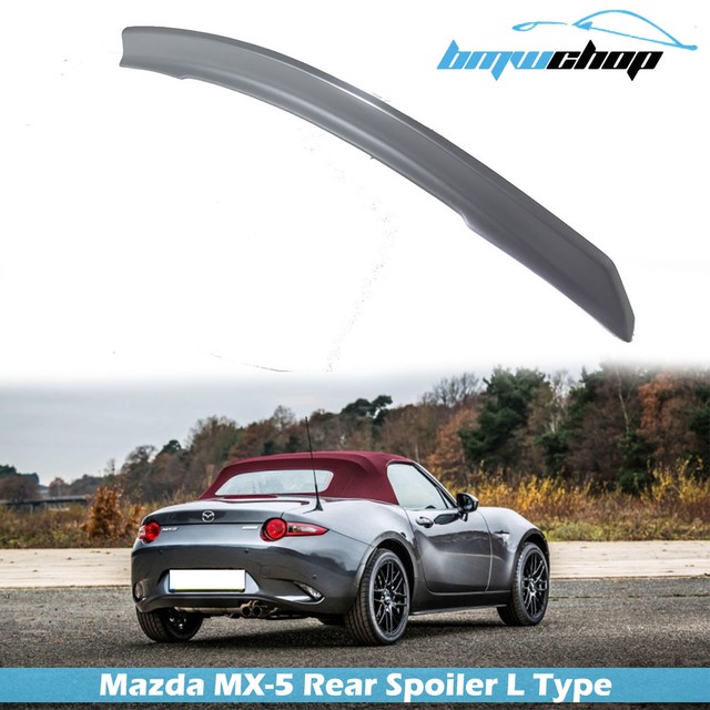 Rear Trunk Spoiler for Mazda MX5 MX5 Miata ND 4th Convertible L Type
