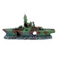 Aquarium Decoration fish tank landscape ornaments - Warship