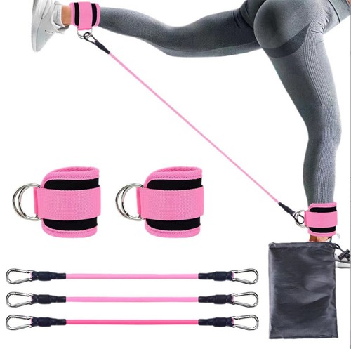 Hip lift ankle resistance elastic trainer hip leg tension rope shape slimming - Picture 11 of 13