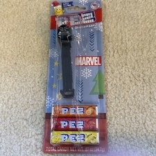Black Panther Pez Candy Dispenser (Marvel Blister Pack) New Made In USA