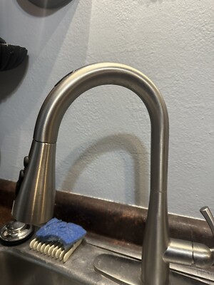 Moen Essie Smart Faucet For Kitchen Sink - Silver