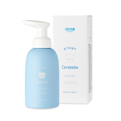 ATOMY Cerabebe Lotion 200ml Zieht sanft in die milde Haut ein Adult Kind Baby