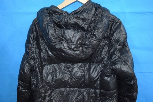 JUICY COUTURE BLACK LABEL METALLIC LIGHT PUFFER COAT SIZE M - Picture 5 of 7