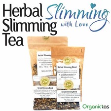 Mezcla de té adelgazante de hierbas orgánicas - 6 hierbas para perder peso y apoyo de desintoxicación