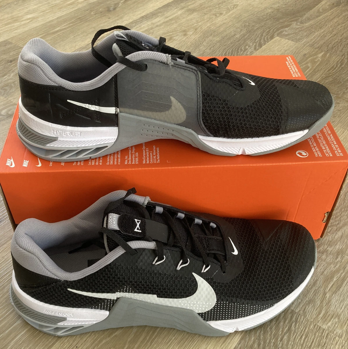Nike Metcon 7 Black Particle Grey UK Size 14 Men s Trainers eBay