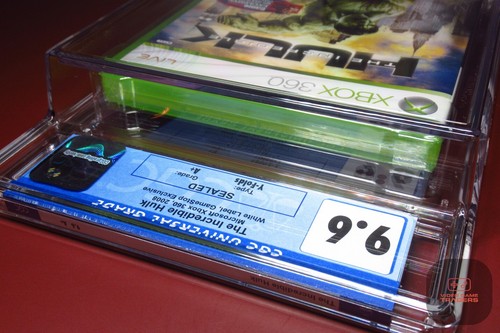 CGC 9.6 A+ The Incredible Hulk RED HULK GAMESTOP EXCLUSIVE Xbox 360 2008 NEW! - Picture 4 of 4