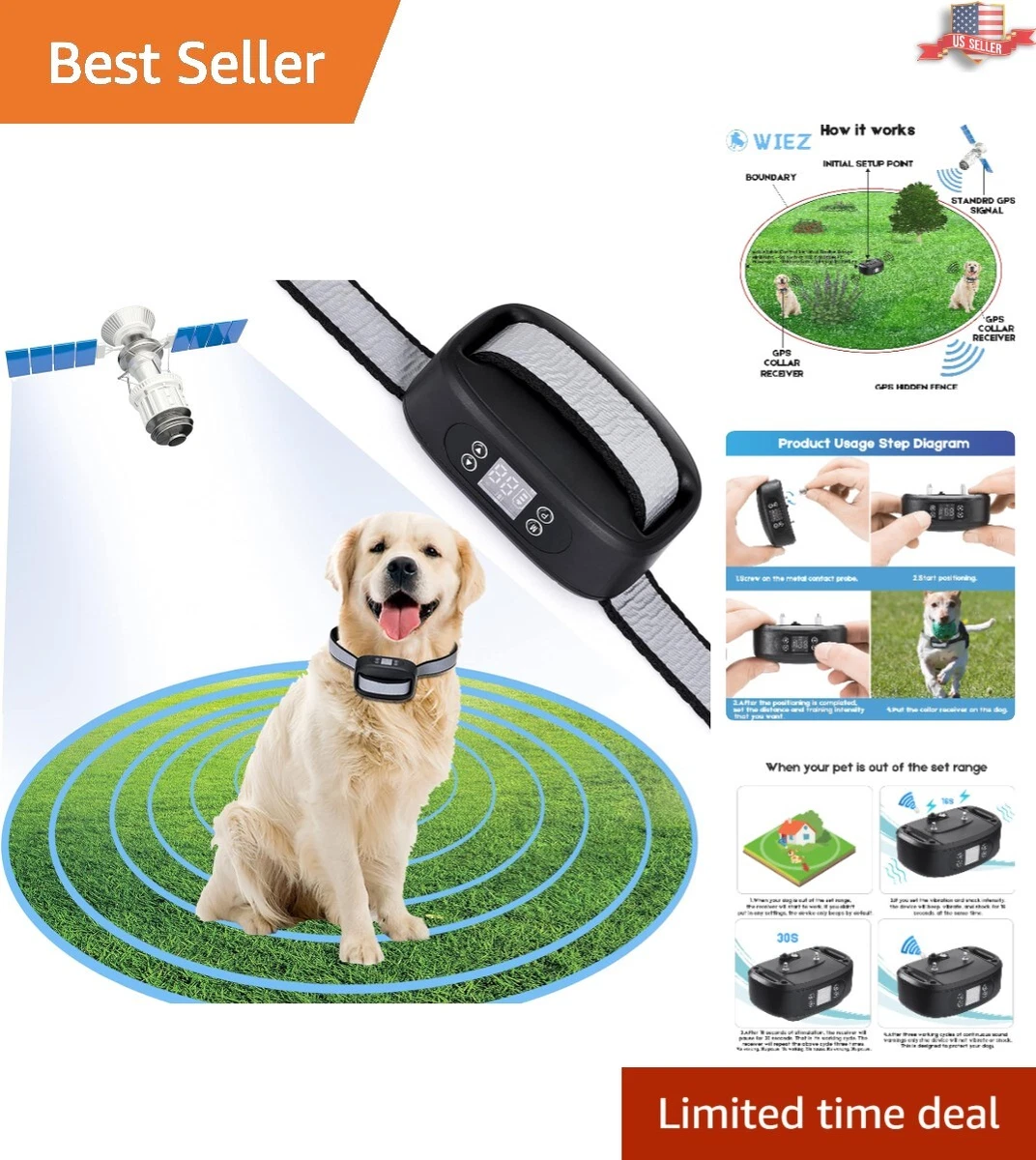 Wireless dog fence range cheap