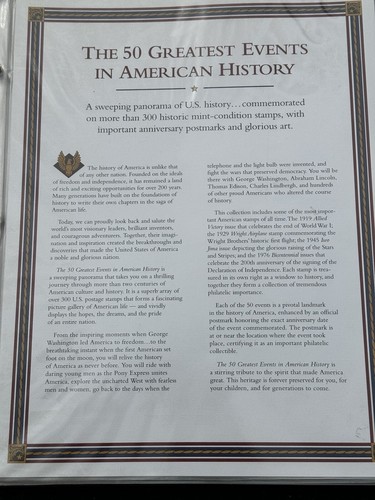 US Stamp Collection: 50 Greatest Events - Postal Commemorative Society 36 Page - Picture 2 of 12
