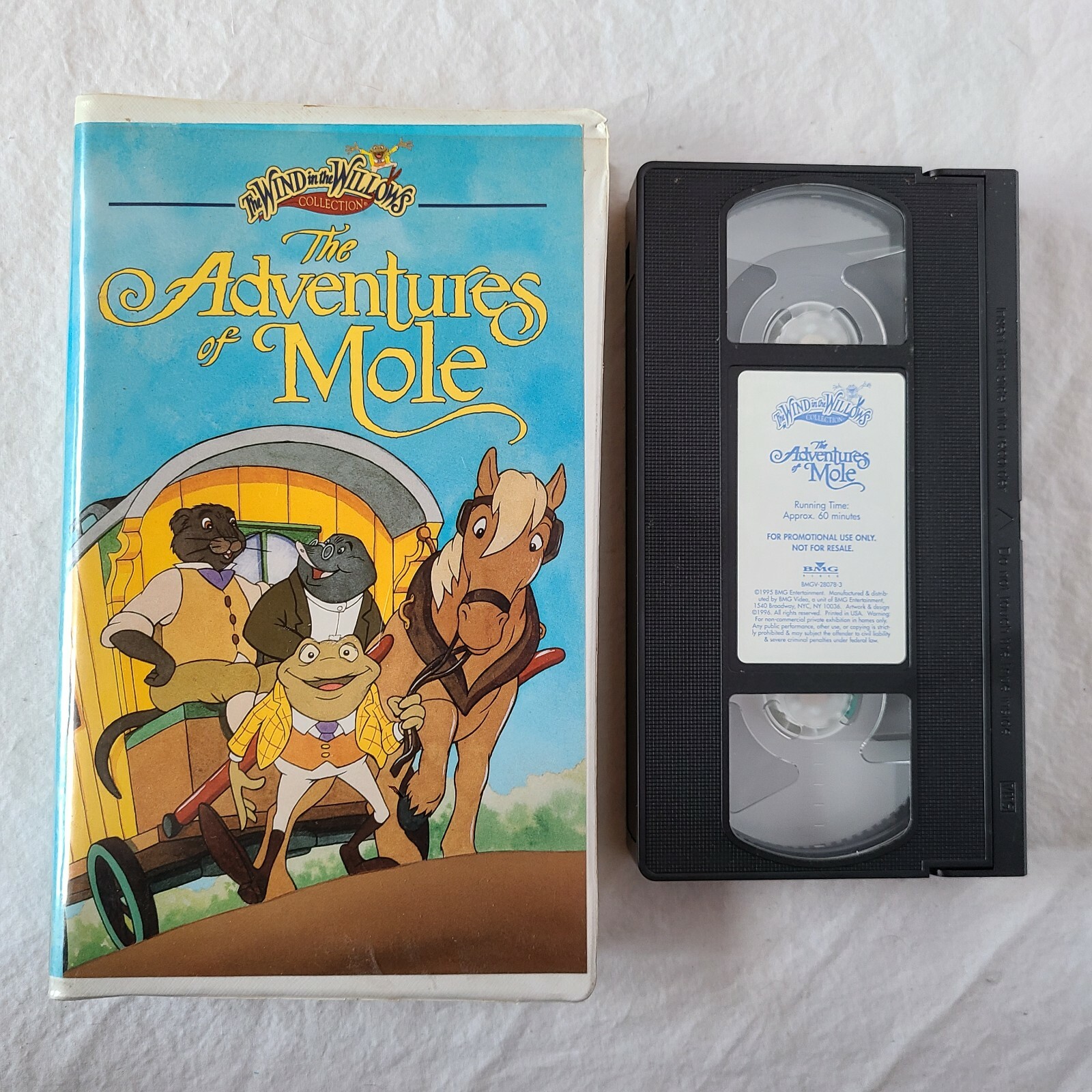 The Adventures Of Mole *Tested* The Wind In The Willows *Promo VHS* | eBay