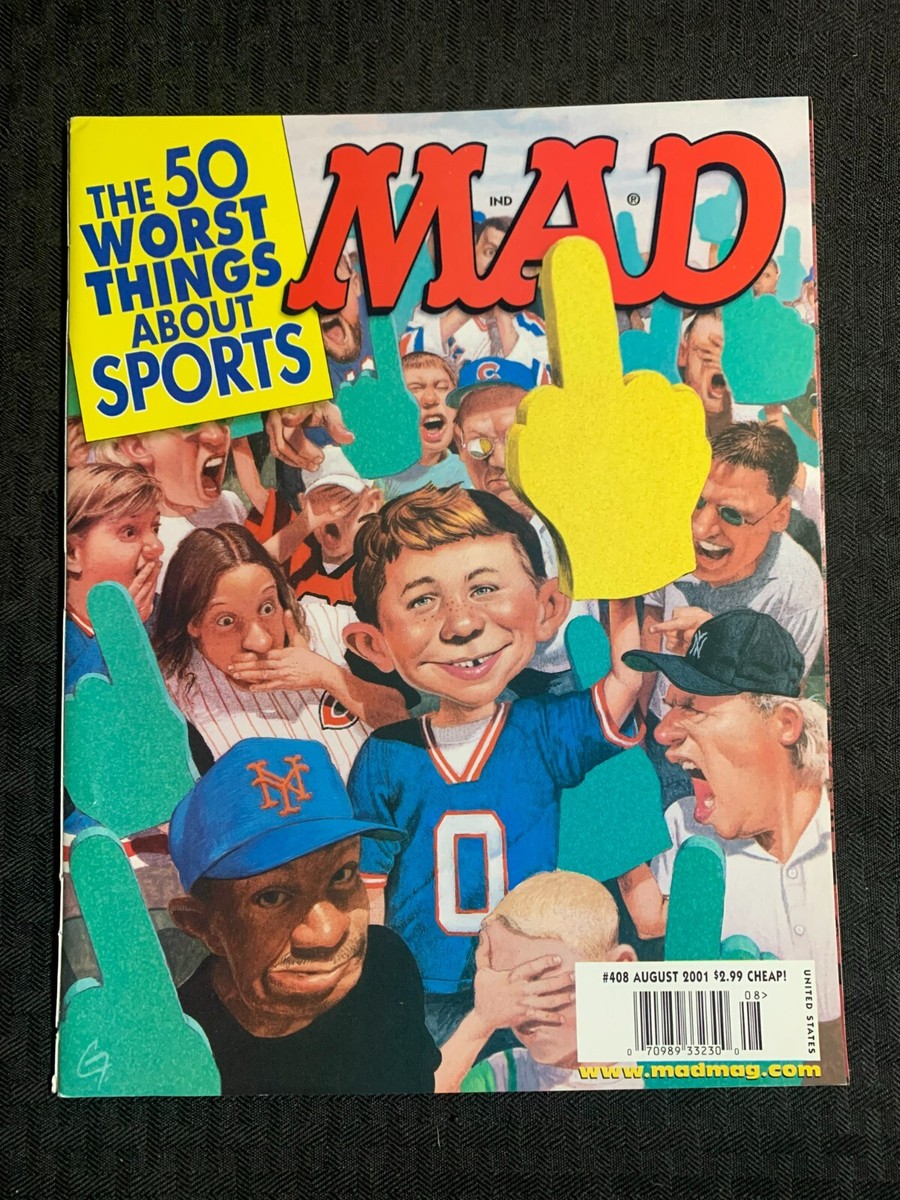 MAD マガジン キャップ　アルフレッド Alfred E. Neuman MAD MAGAZINE #46-GREAT COVER-ALFRED E. NEUMAN-1959-VG | eBay