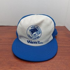 Vtg Anchorage Alaska I Support Fur Rondy 1984 Snapback Hat Made In USA Cap