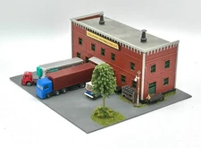 Heljan ConCor N Scale Weathered Custom TrackSide Distribution LLC  Diorama