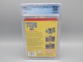 Tetris 2 Nintendo NES 1993 CIB Complete in Box CGC Graded 9.0 - 9.8 Cart!