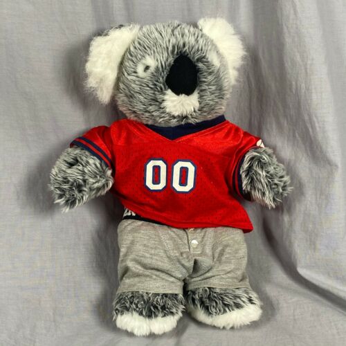 Build A Bear Football Jersey Koala 16&#034; Plush Stuffed Animal Outfit Boxer Teddy