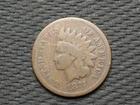 🔥OLD COLLECTIBLE COPPER COIN! GOOD+ 1874 INDIAN HEAD CENT PENNY🔥 LOT 112aa