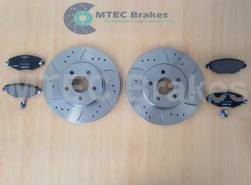 Ford Mondeo ST 2.2 TDCi 0407 Front Rear Brake Discs and Mintex Pads eBay