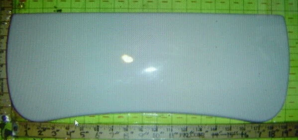 NO FLAWS WHITE 19 X 7.5 Mancesa #5 02 20030409 Corona toilet tank cover top lid