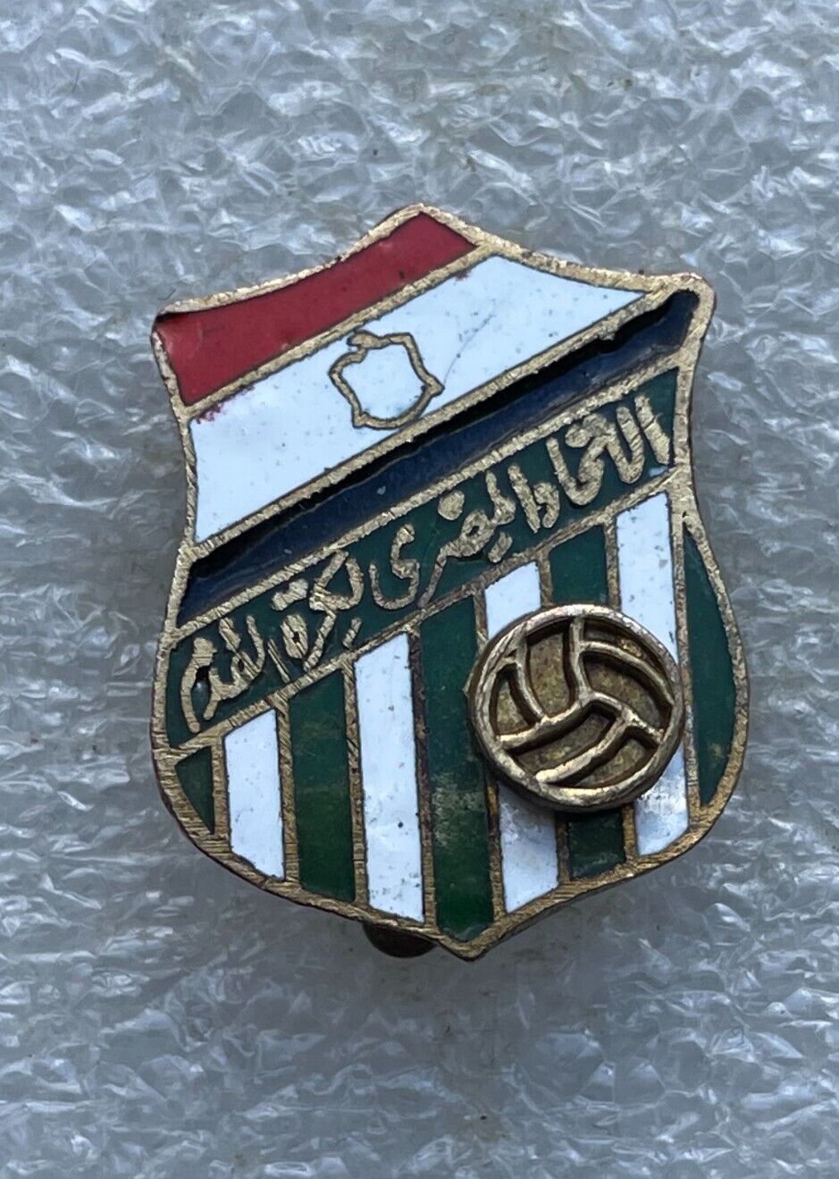 FERENCVAROSI TC. FOOTBALL CLUB. Vintage Soviet pin badge. Rarity.