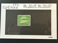 Scott #  568 MNH VF+                     2024 Scott Catalogue Value $ 30.00